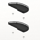 Комплект полиць Salso 400, ширина 500 мм, правий, антрацит (9381090) Hettich