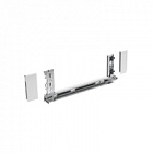 Боковина Inlay AvanTech YOU (под стекло), высота 187 мм, NL 550 мм, белый, левая (9257153) Hettich