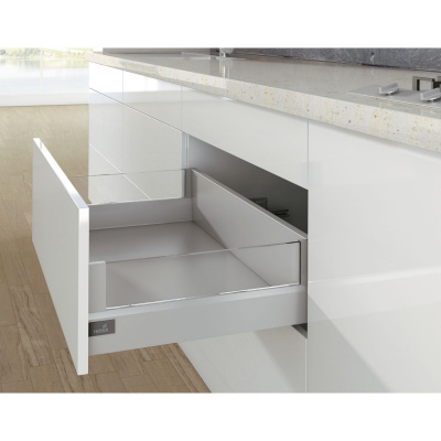 Надставка на боковину ArciTech DesignSide, 450 мм, (186/ 94, 218/126), скло прозоре (9122987)