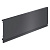 Алюминиевая задняя панель InnoTech Atira, высота 144 мм, 2000 мм, антрацит (9194521)