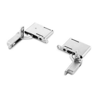 Комплект петель FGV Libera Push 105° обратная пружина, никель, верхняя/нижняя