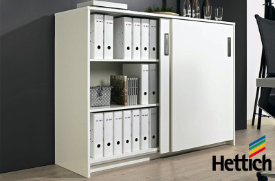 Комплект SysLine S для 2-х дверей, з доводчиками в обидва боки, з нижньою направляючою (17663)