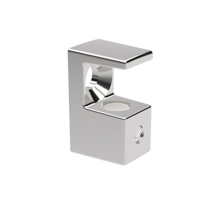 Полкодержатель GRACE для стекла 5-6мм, хром, Italiana Ferramenta