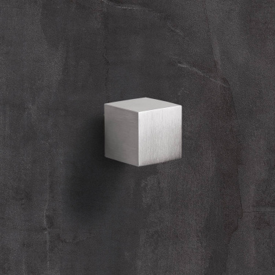 Ручка Pola, 25х25 мм, Н35 мм, нержавеющая сталь (9071869)