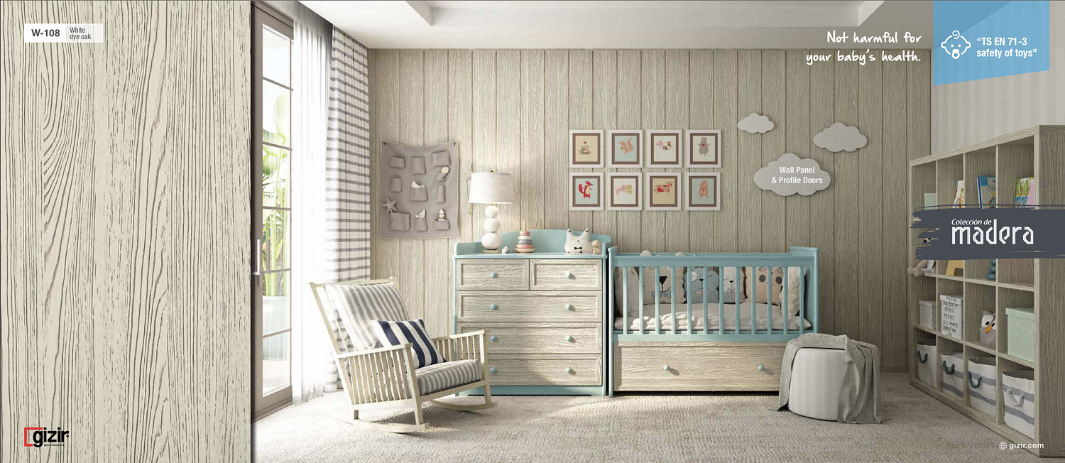 Ексклюзивна рельєфна березова панель Madera