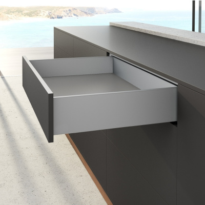 Комплект ящика AvanTech YOU, высота 139 мм, NL 450 мм, Quadro YOU Silent System, серебро (15192) Hettich