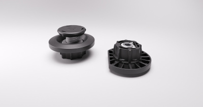 Ніжка Integrato TECH Z врізна Ø30, з регулюванням h=10мм, 175кг, Italiana ferramenta