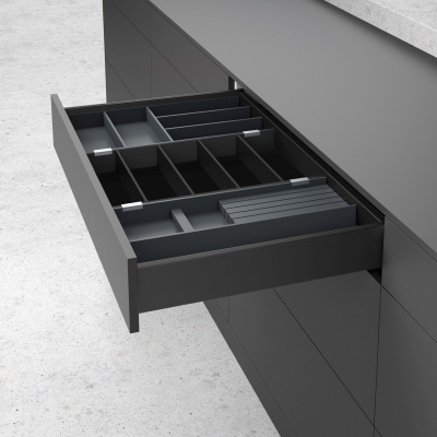 Організація лоток OrgaTray 630 для AvanTech YOU / ArciTech, NL500, сталь, антрацит (9278319) Hettich