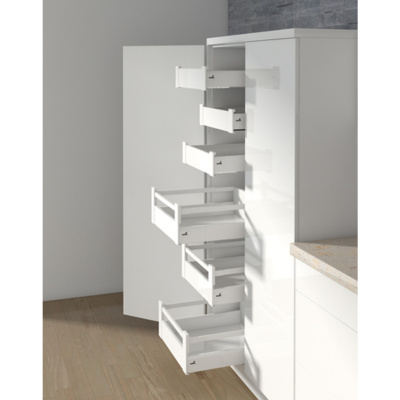 ArciTech бок ящика 94/650 мм белая, левая (9121253)