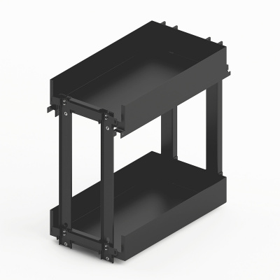 Карго LARIO 200 2-уровневый, в ширину корпус 400 мм, антрацит (9381029) Hettich