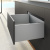 Комплект ящика AvanTech YOU, высота 251 мм, NL 350 мм, Actro YOU Silent System, серебро (15158) Hettich